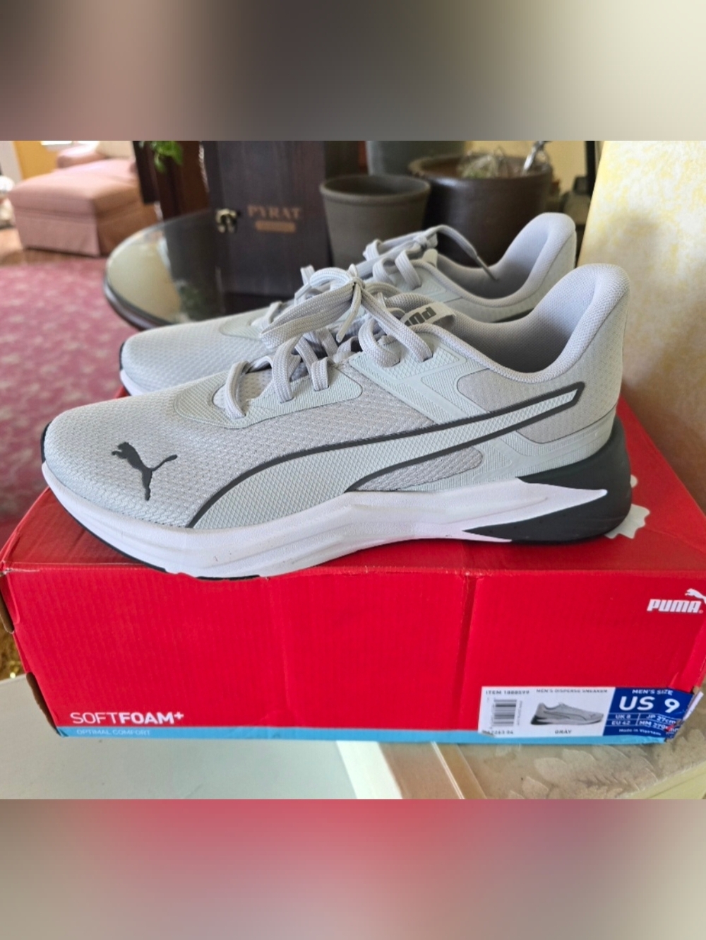 NIB Puma Grey Men's Sneakers 9